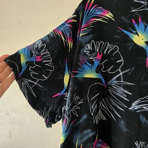 ORIGINAL USE Tropical Button Down Shirt Mens Tops Collared Casual Wear Size XXL - Picture 9 of 12